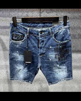 Мъжки къси дънки DS2 slim fit код 747 Мъжки къси дънки DS2 slim fit код 747