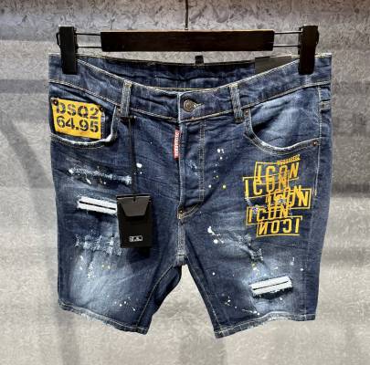 Мъжки къси дънки DS2 slim fit код 749 Мъжки къси дънки DS2 slim fit код 749
